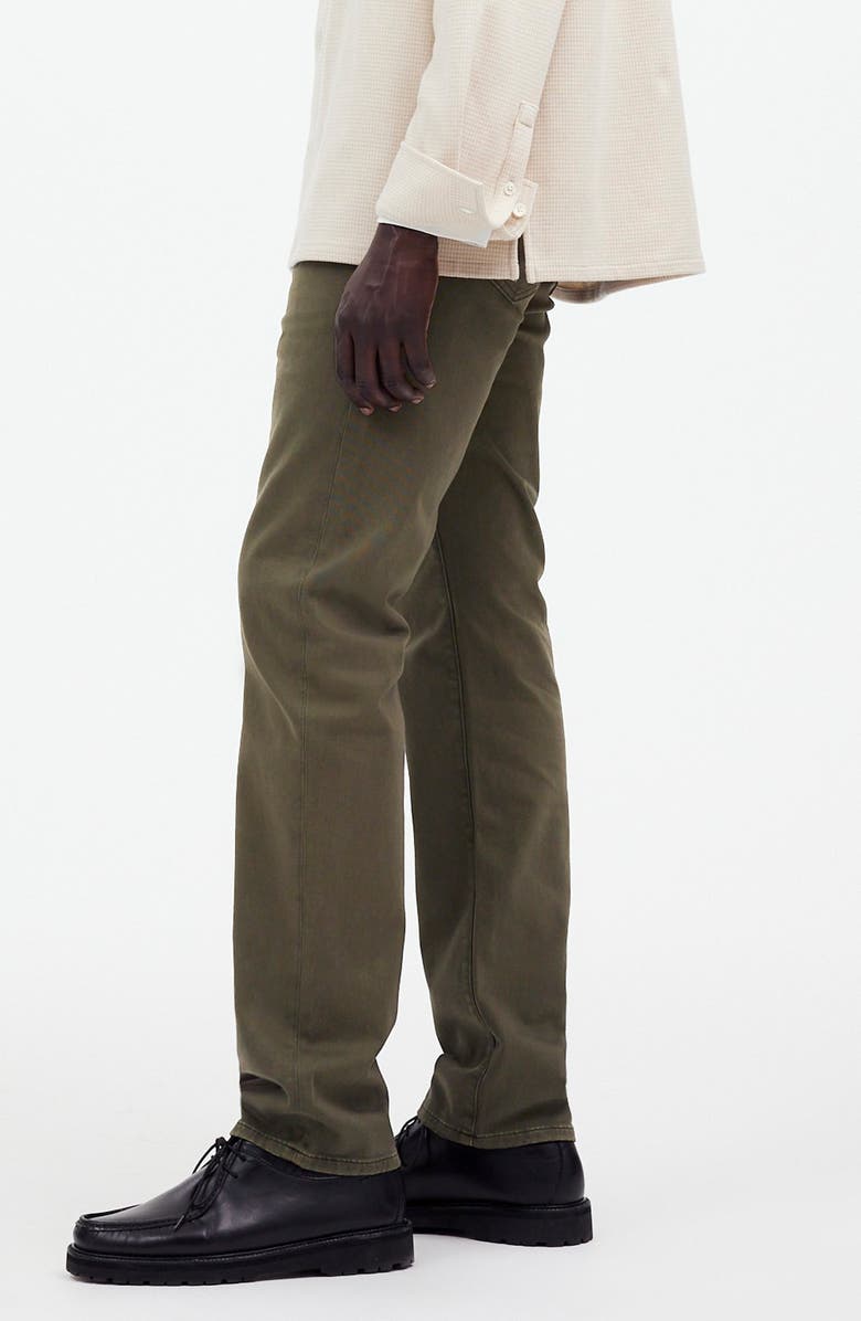 Madewell The Athletic Allday Slim Pants, Alternate, color, Deep Green
