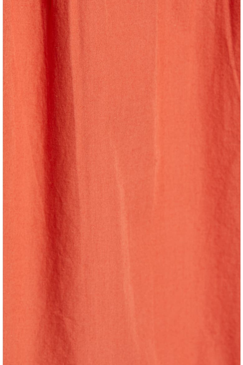 Maggie Tie Strap Tiered Sundress, Alternate, color, HOT SAUCE