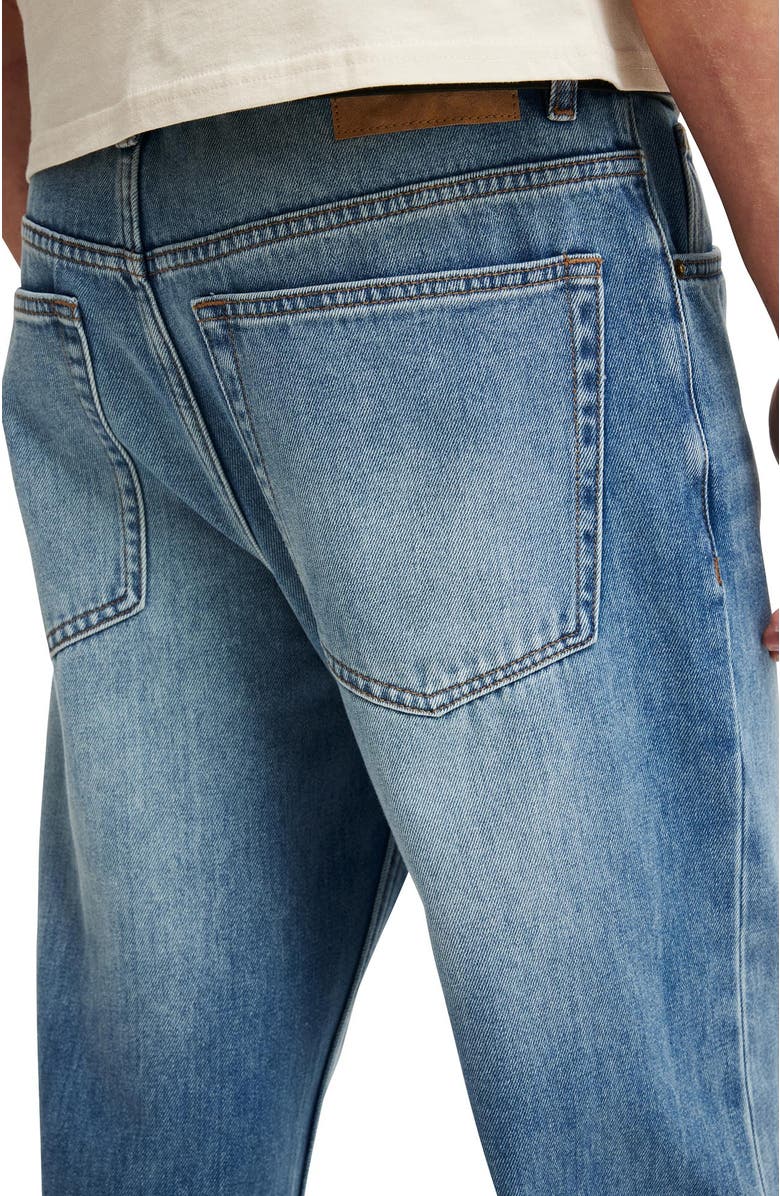 Cotton On Men's Baggy Bootcut Jean, Alternate, color, Nebraska Blue