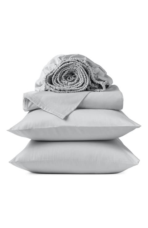 Cloud Soft Organic Cotton Sateen Sheet Set