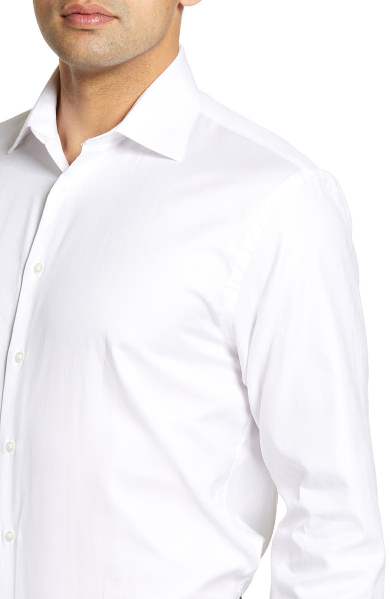 NORDSTROM MEN'S SHOP Traditional Fit Solid Dress Shirt, Alternate, color, 