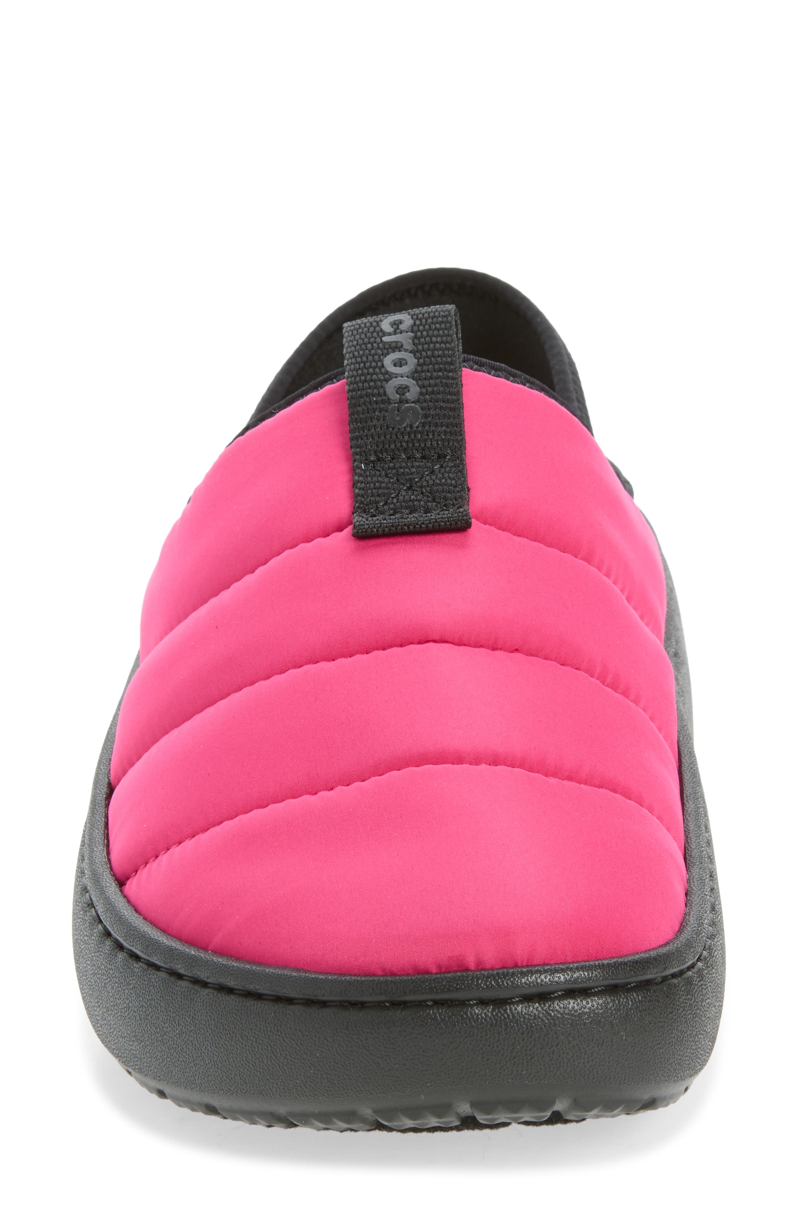Classic Puff Moc Slipper, Alternate, color, DRAGON FRUIT/MULTI