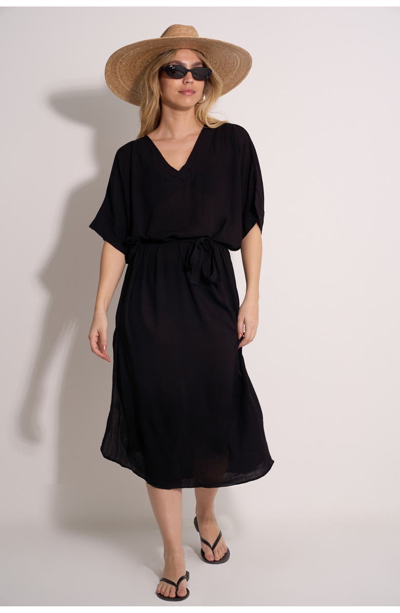 Gottex Beach Life Solid Perfect Long Tunic Cover-Up, Main, color,