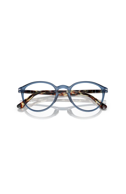 Persol 51mm Phantos Optical Glasses In Blue
