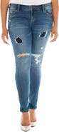 SLINK Jeans Ripped Skinny Jeans
