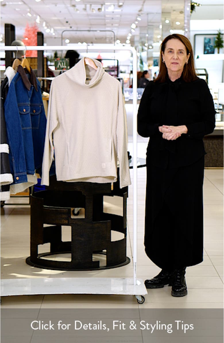 Trail Mix XT Fleece Cowl Neck Top, sales video thumbnail