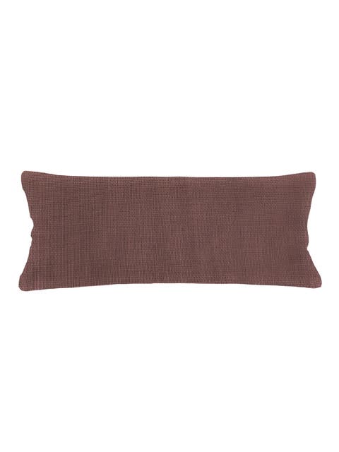 So Soft Linen Body Pillow with Down Alternative Insert
