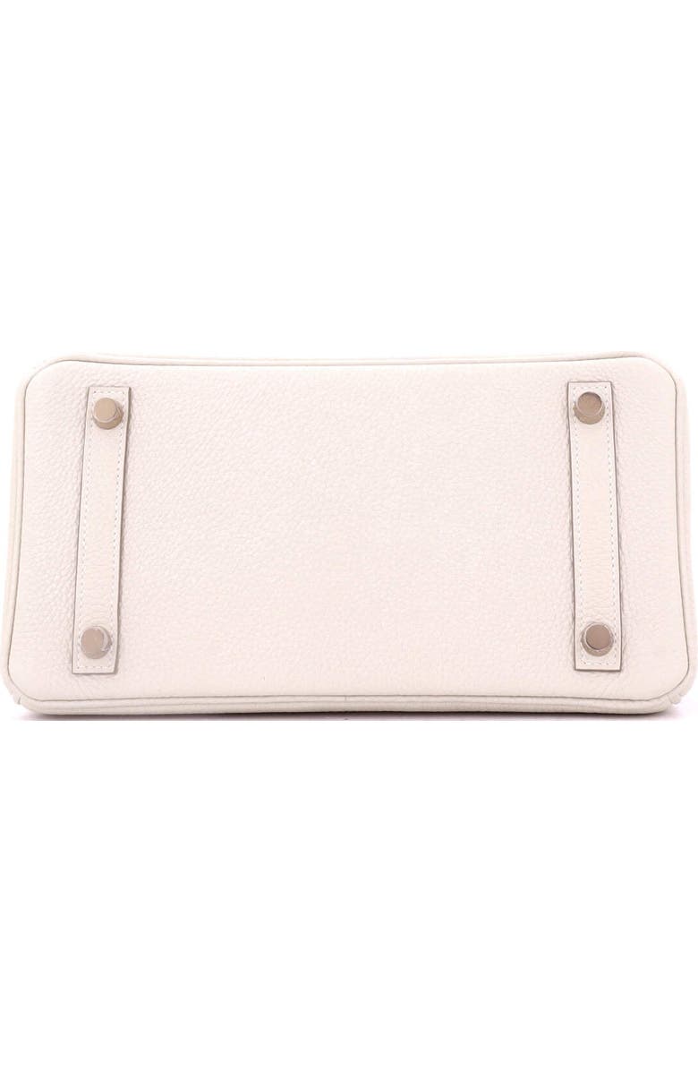 Pre-Owned Hermes Birkin Handbag Light Togo with Rose Gold Hardware 25, Alternate, color, Craie