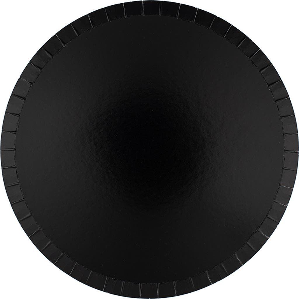 Jollity & Co Shade Collection Dessert Plates In Onyx