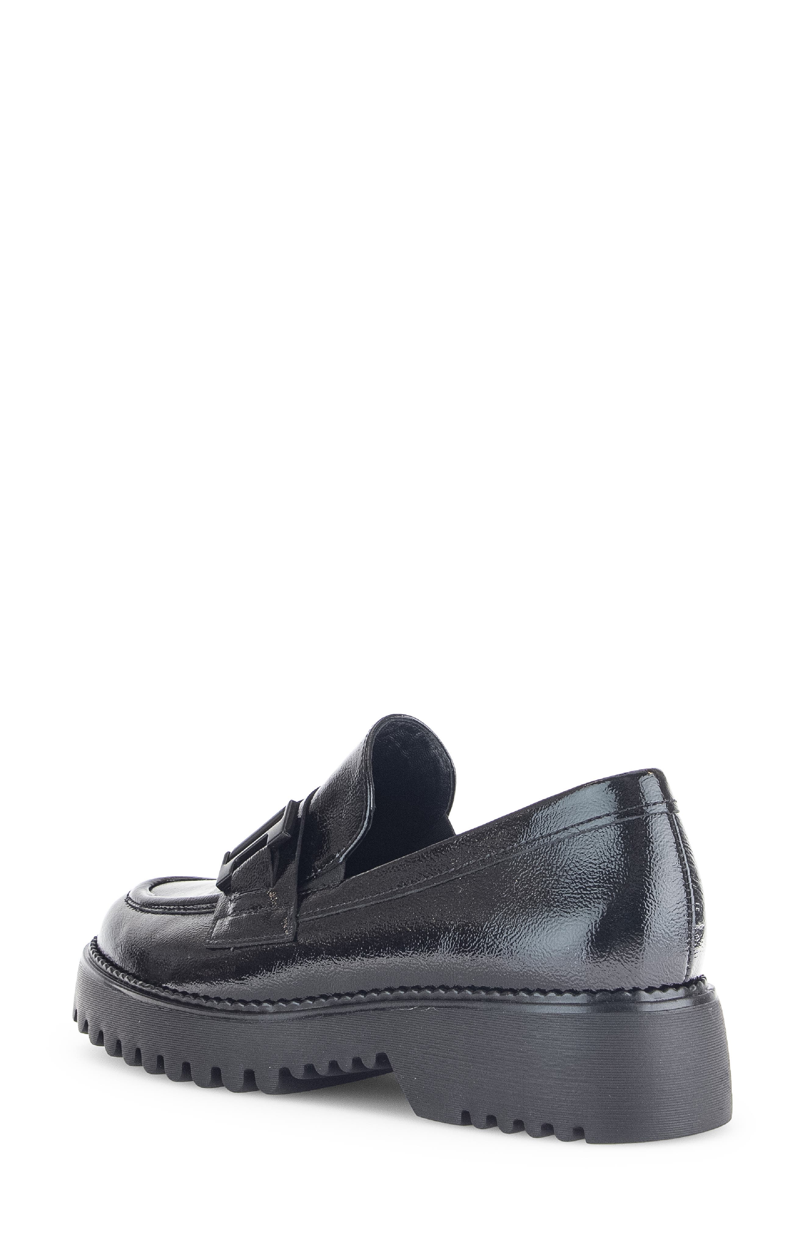 Gabor 72.452 Bit Loafer, Alternate, color, Black