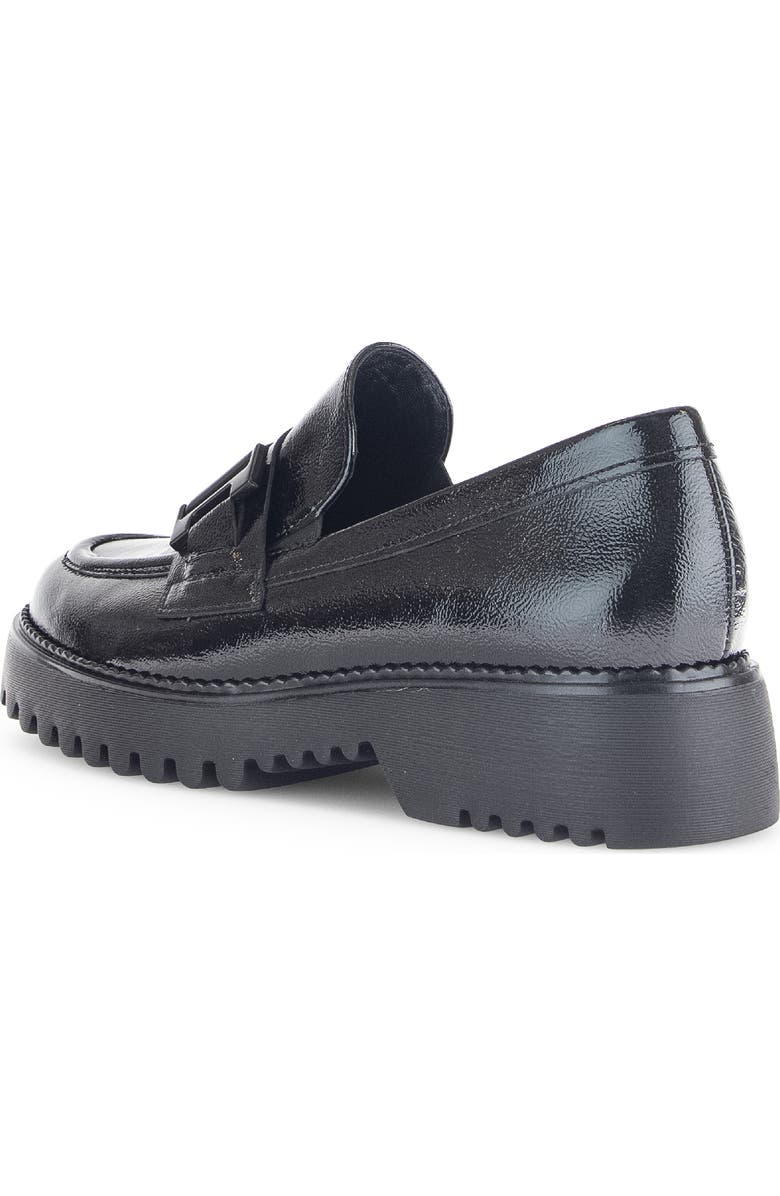 Gabor 72.452 Bit Loafer, Alternate, color, Black