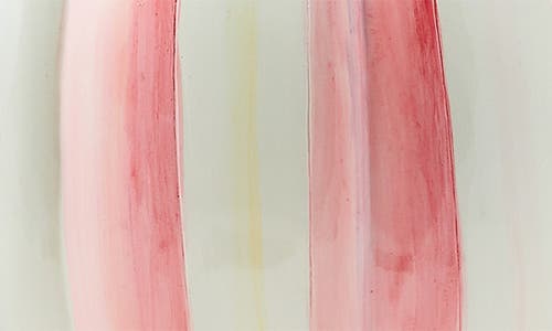 Mackenzie-childs Mackenzie Childs Bubblegum Pink Stripe Medium Pumpkin In Multi
