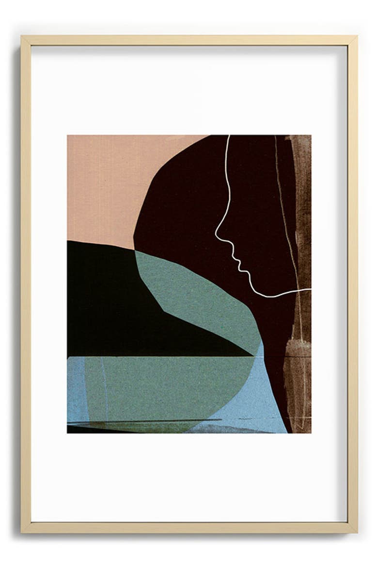 Evening Art Print, Main, color, BROWN