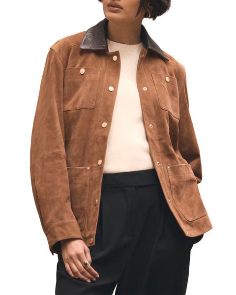 Suede Barn Jacket