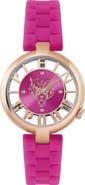 PLEIN SPORT Tiger Luxe Quartz Silicone Strap Watch, 36mm