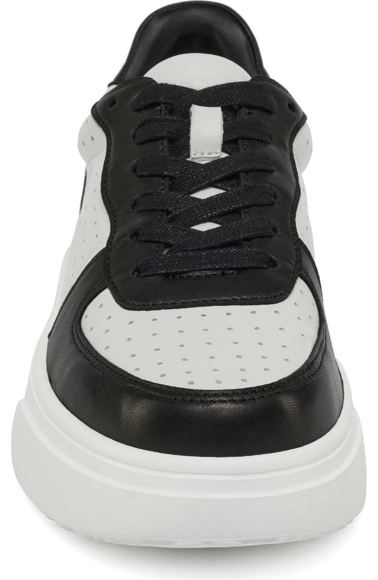 JSlides Footwear Felix Platform Sneaker, Alternate, color, Black White