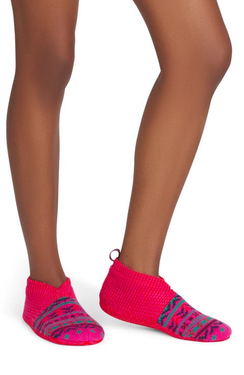 Retro Fair Isle Slippers (Women)