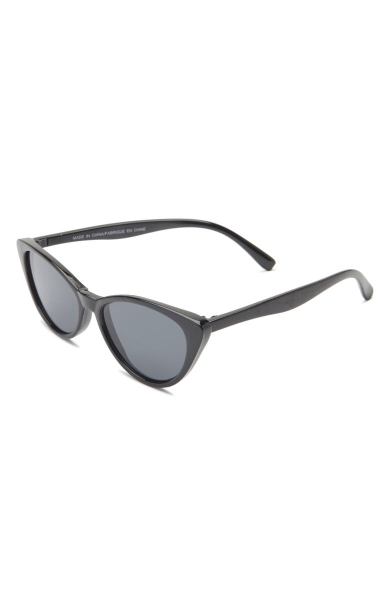 BP. Cat Eye Sunglasses, Alternate, color, Black