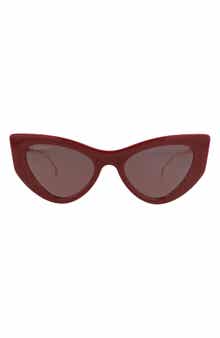 52mm Cat Eye Sunglasses