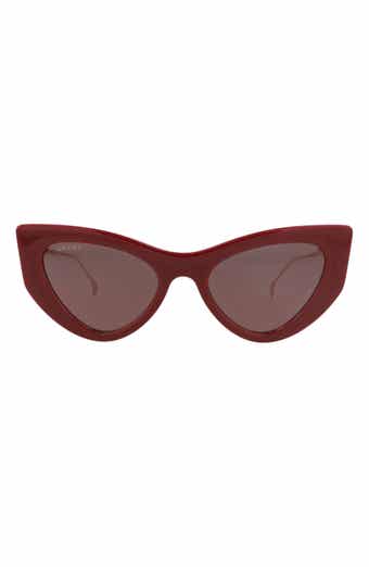 52mm Cat Eye Sunglasses