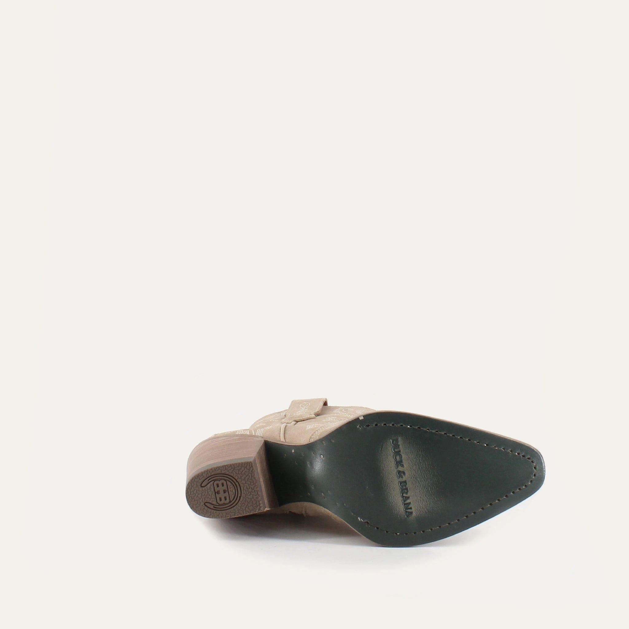 Buck & Brana Brooke Leather Boots, Alternate, color, Beige