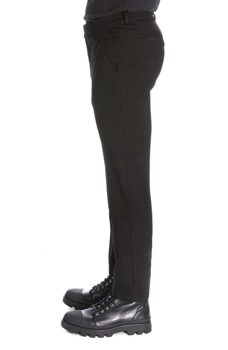 Jack Victor Filip Jersey Flat Front Pants, Alternate, color,