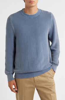 Treasure & Bond Garment Dyed Cotton Sweater
