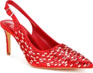 LONDON RAG Lutina Mirrored Jewel Slingback Pump