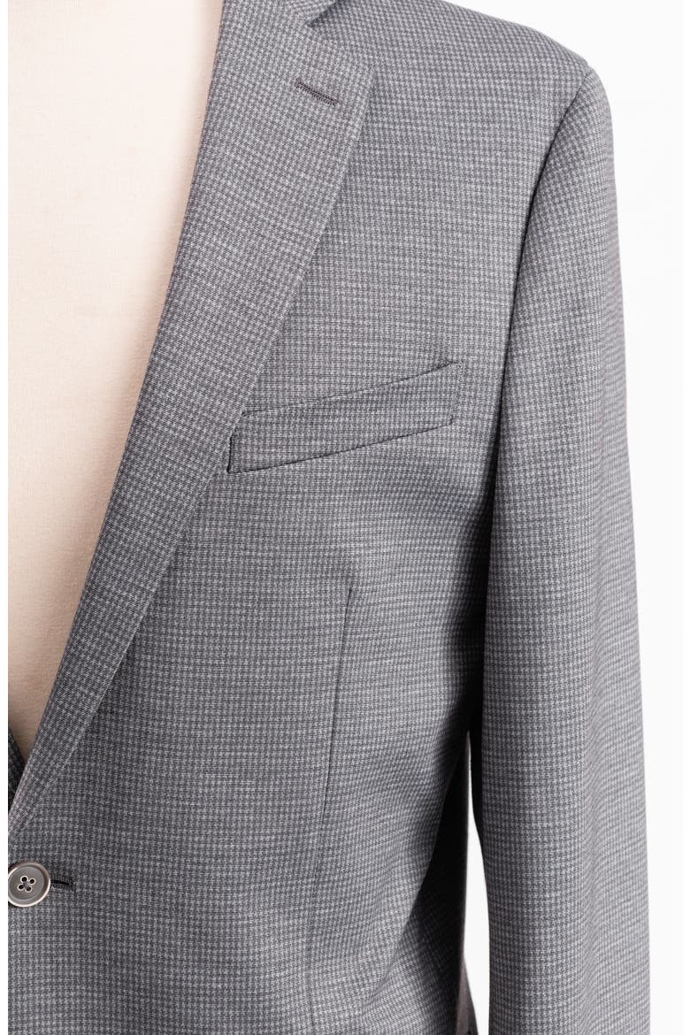 Tic Knit Sport Coat, Alternate, color, GREY