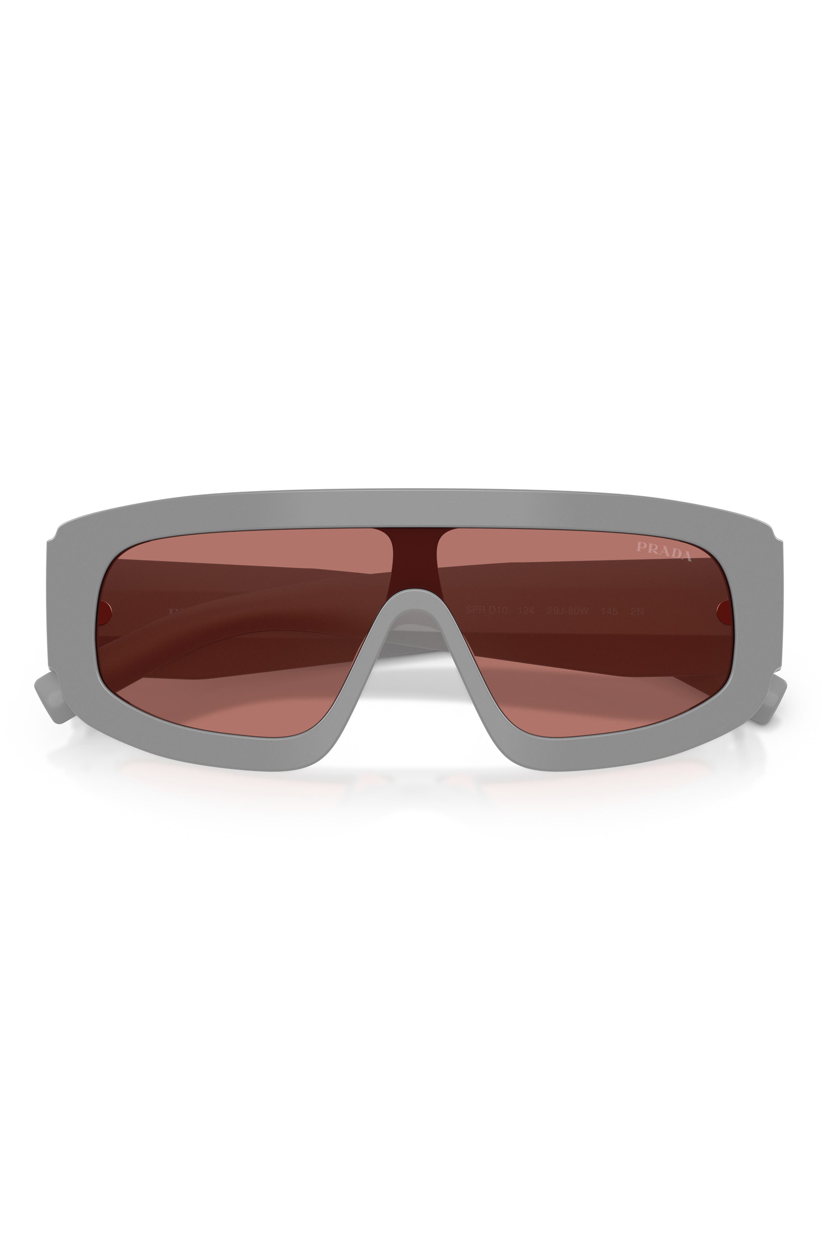 Prada 124mm Oversize Irregular Sunglasses (Men) | Nordstrom