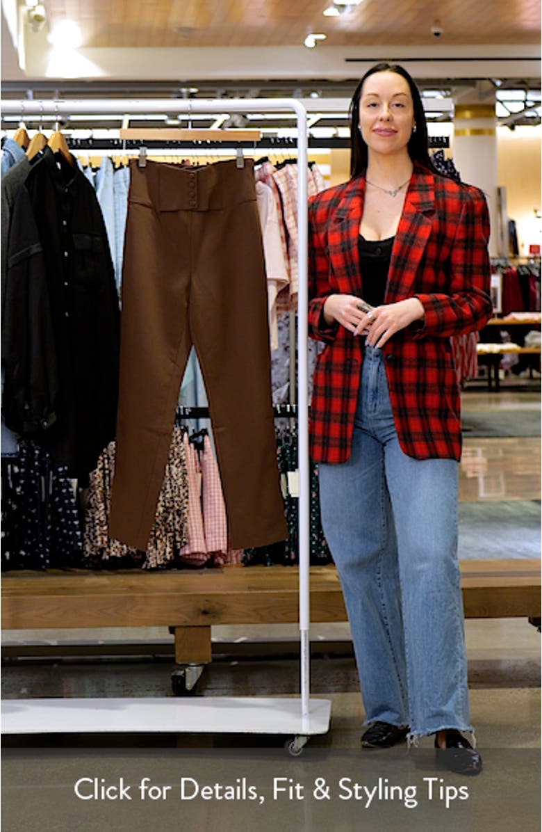 Corset High Waist Ankle Pants, sales video thumbnail