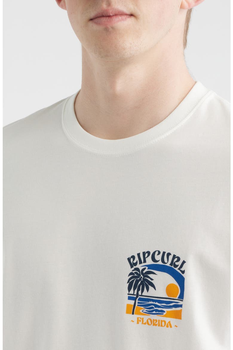 Matisse Desto Cotton Graphic T-Shirt, Alternate, color, FLORIDA BONE