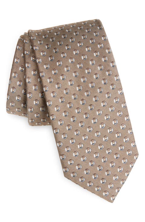 Damen Neat Silk Jacquard Tie