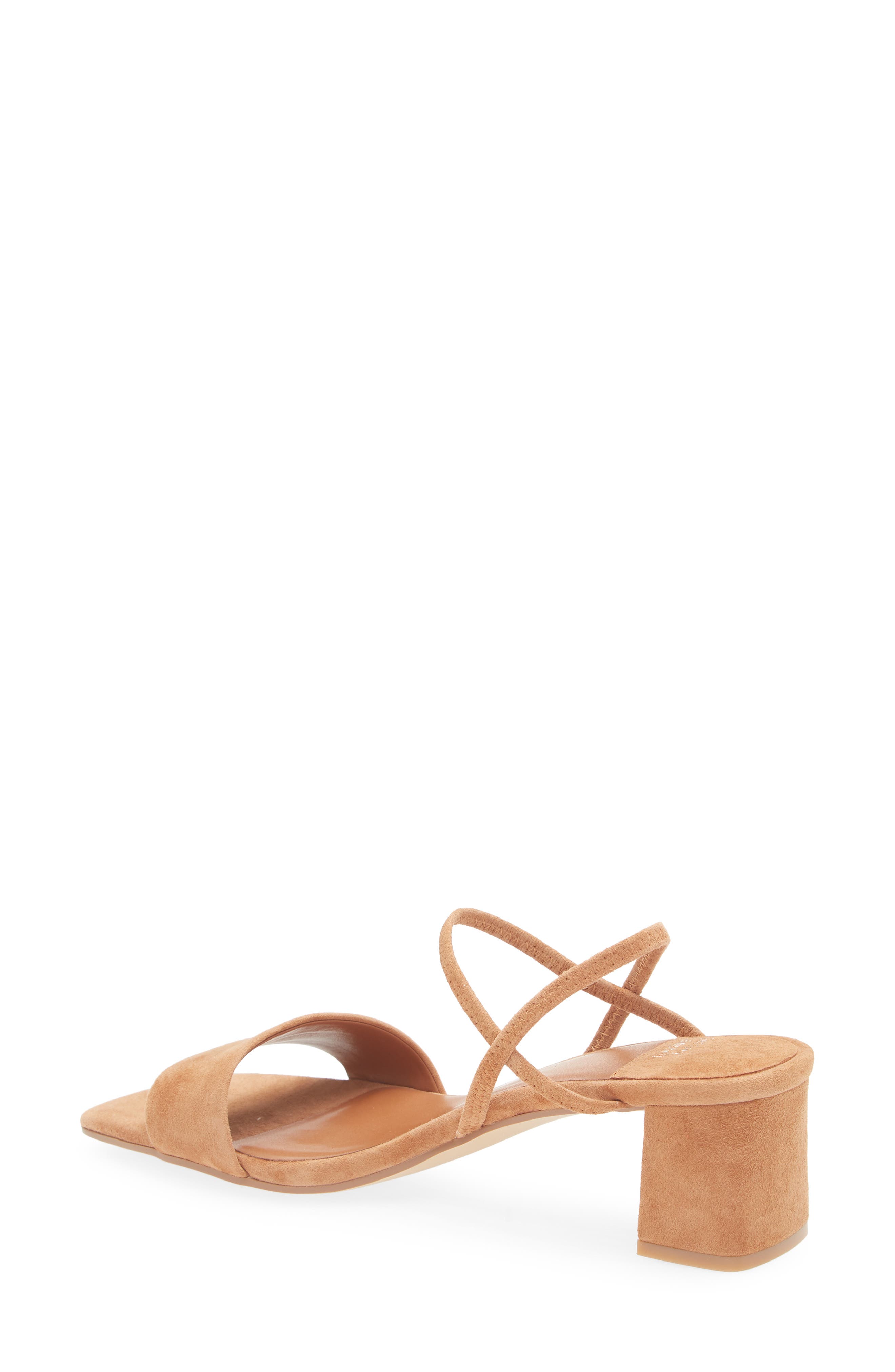 Jeffrey Campbell Adapt Ankle Strap Sandal, Alternate, color, Tan Suede