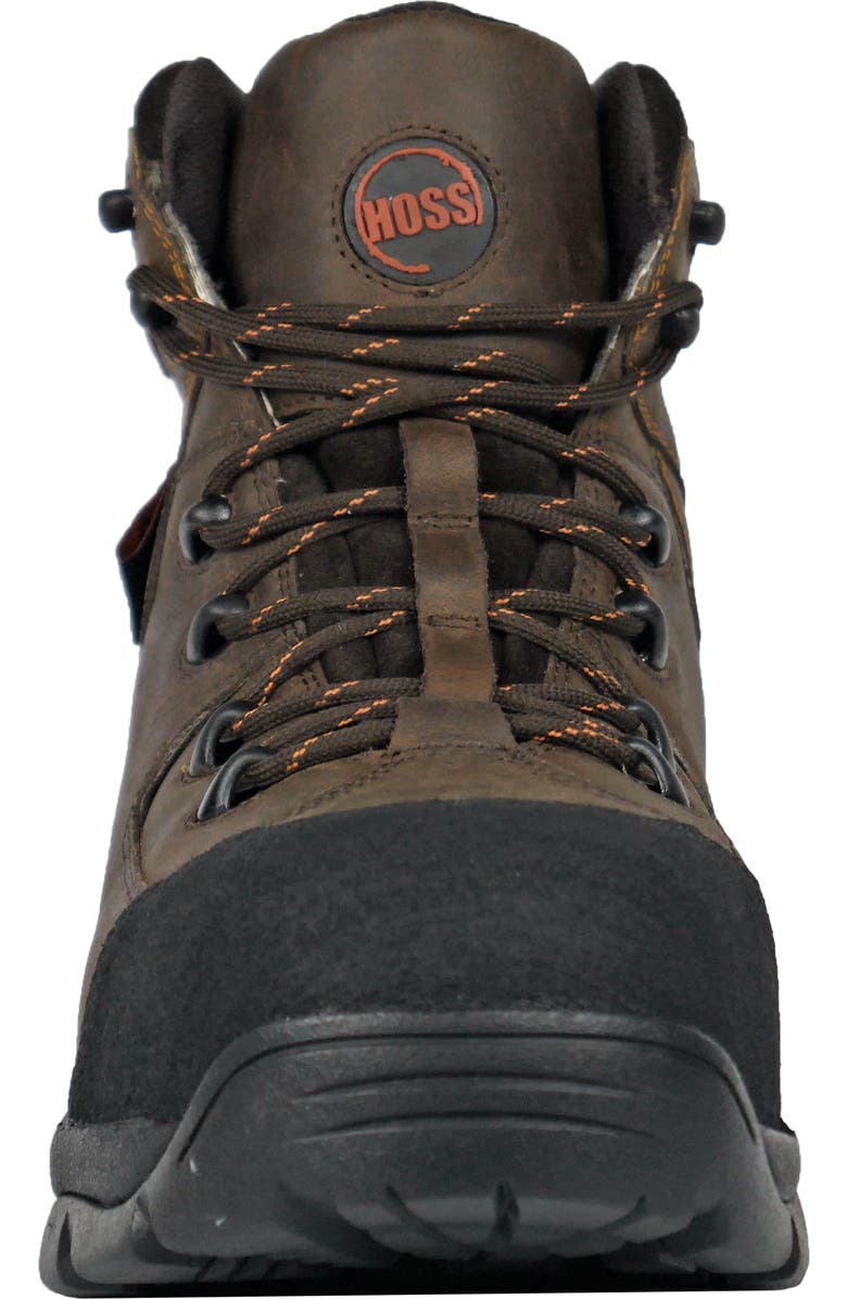Hoss Boot Company HOSS Ridge Composite Toe Work Boot, Alternate, color, Brown