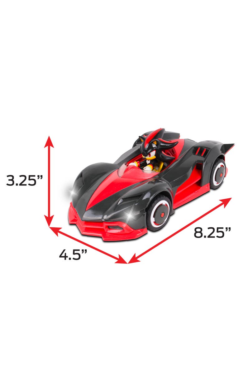NKOK Sonic Team Racing Radio Controlled Shadow The Hedgehog, Alternate, color, Multicolored