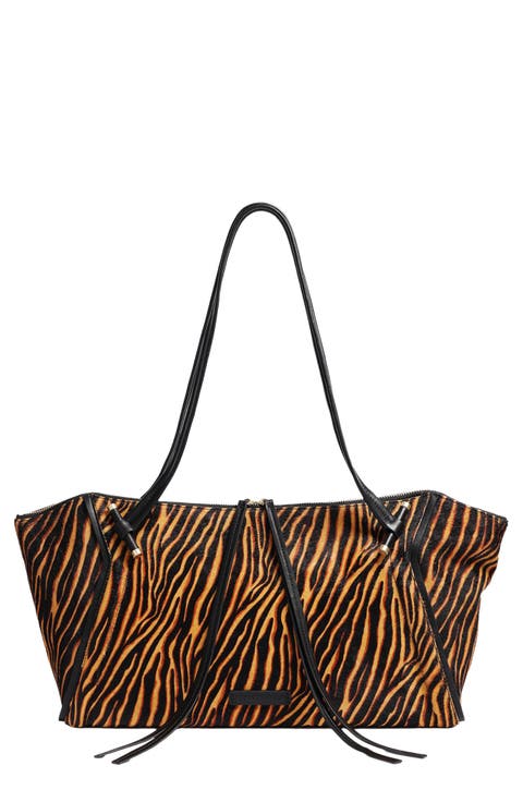 Highline East West Top Zip Leather Tote