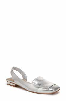 Teagan Slingback Half d'Orsay Flat