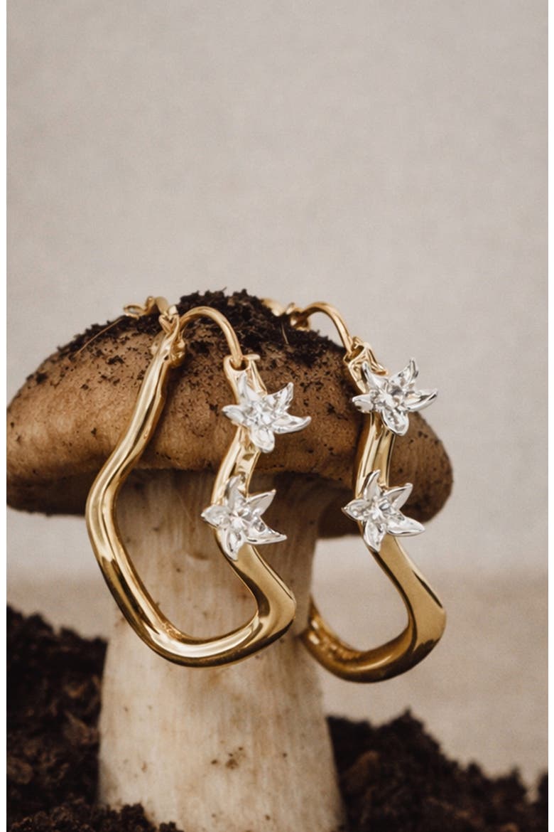 Calino Hoop Earrings In Gold, Alternate, color, Gold
