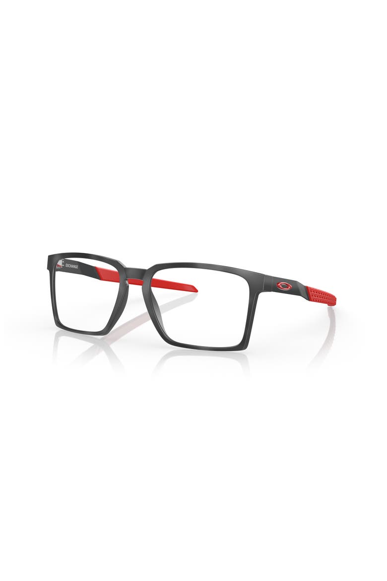 56mm Rectangle optical glasses, Main, color, Black