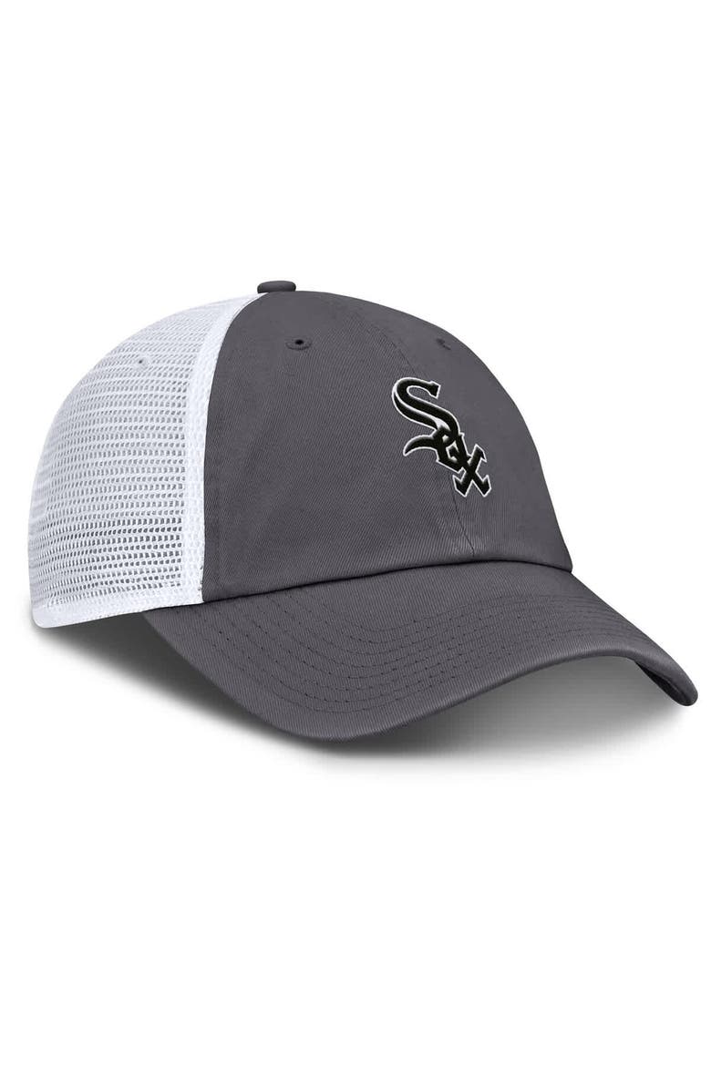 Men's Nike Gray Chicago White Sox Adjustable Trucker Hat, Alternate, color, Gray