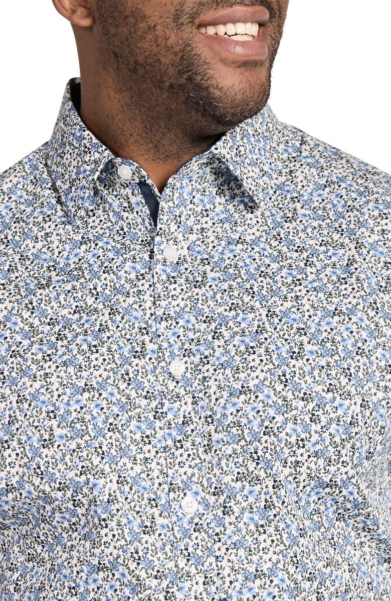 Johnny Bigg Seville Floral Stretch Button-Up Shirt, Alternate, color, 