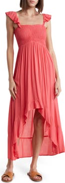 BOHO ME Maxi Ruffle Cover-Up Dress