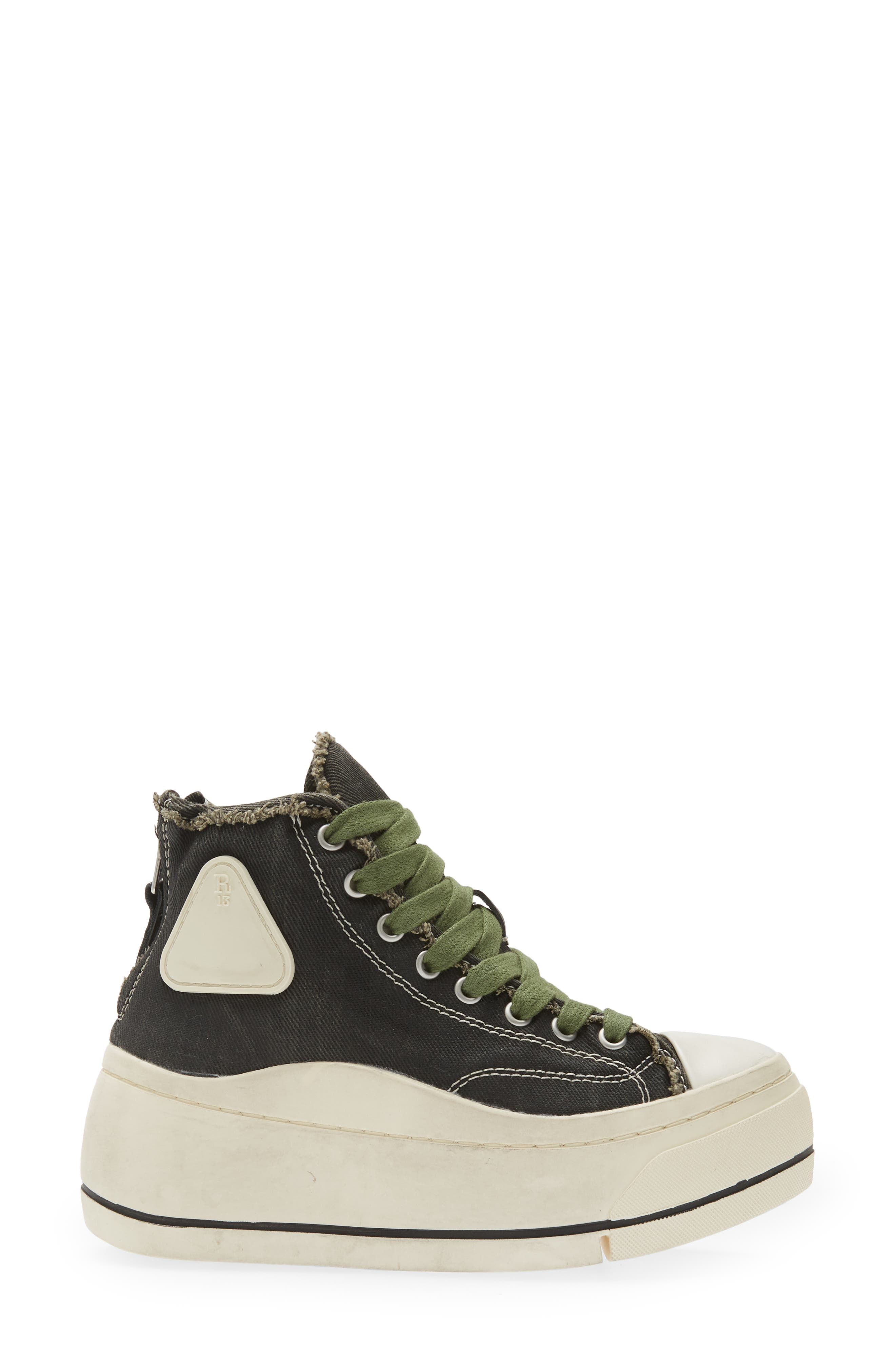 R13 Kurt Platform High Top Sneaker, Alternate, color, 
