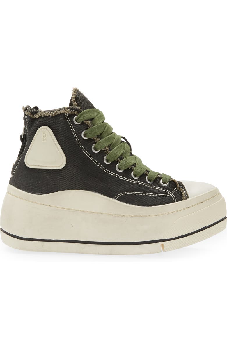 R13 Kurt Platform High Top Sneaker, Alternate, color,