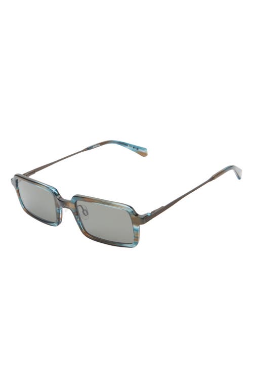 Eyebobs Mogul 50mm Small Polarized Rectangular Sunglasses In Multi