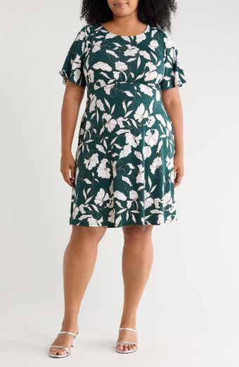 Empire Waist Short Sleeve Dress