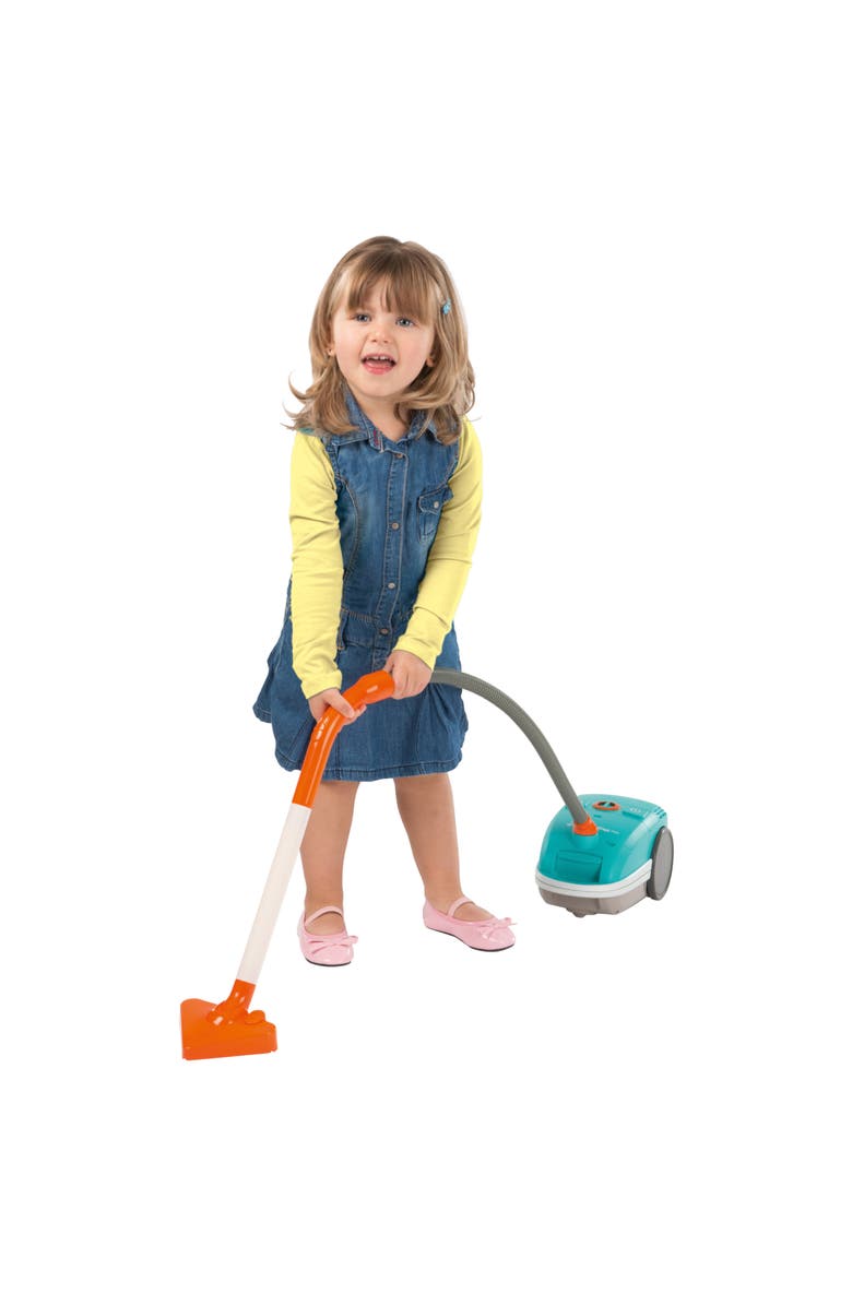 Simba Toys Rowenta Cleaning Trolley With Vacuum Cleaner, Alternate, color, Multicolored