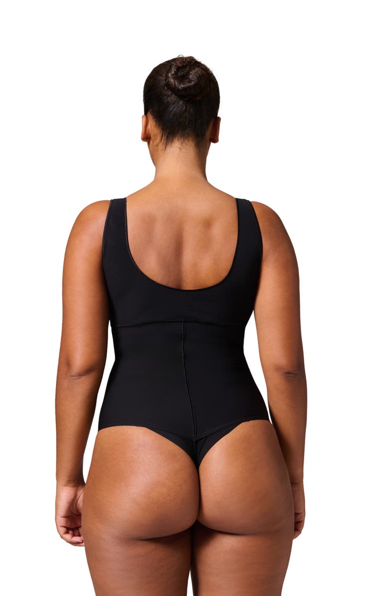 Simone Perele Story Shaper Bodysuit, Alternate, color, Black