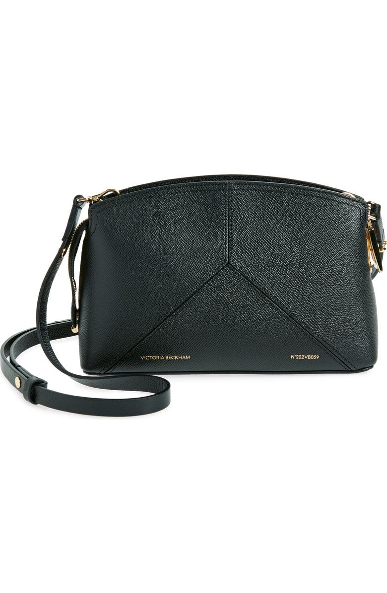Victoria Beckham The Victoria Leather Crossbody Bag, Main, color,